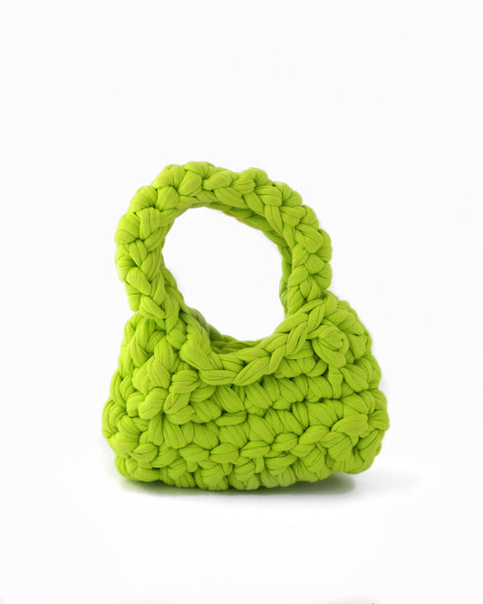 Lia ~ the miniest mini Hot Green bag