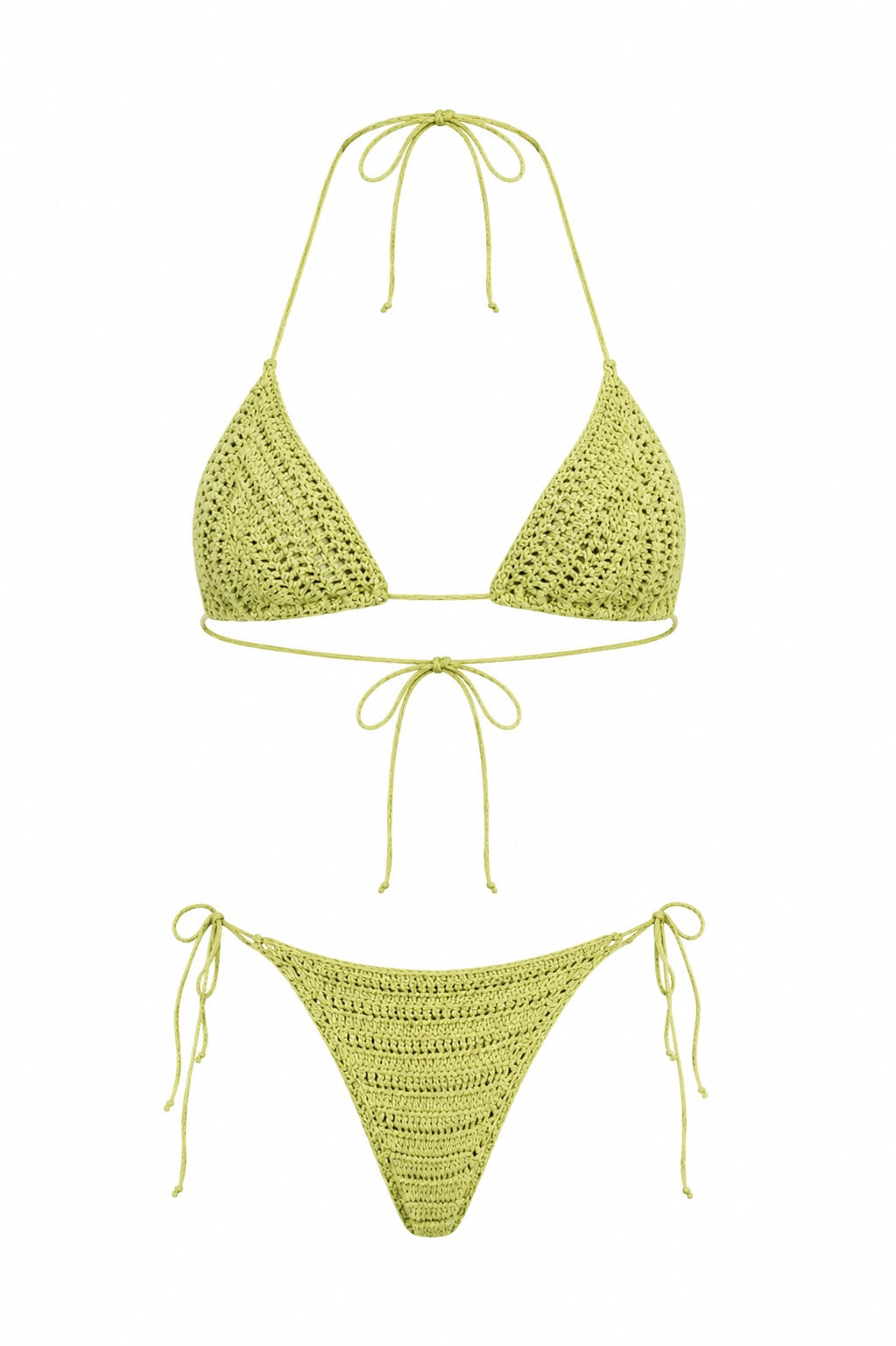 pour matcha on me bikini top