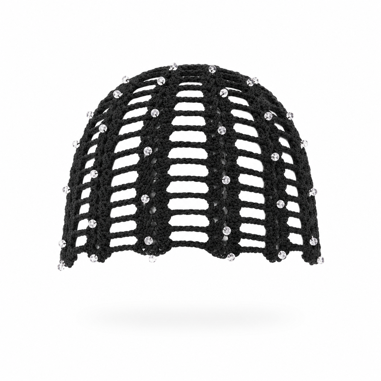 crystal black headpiece