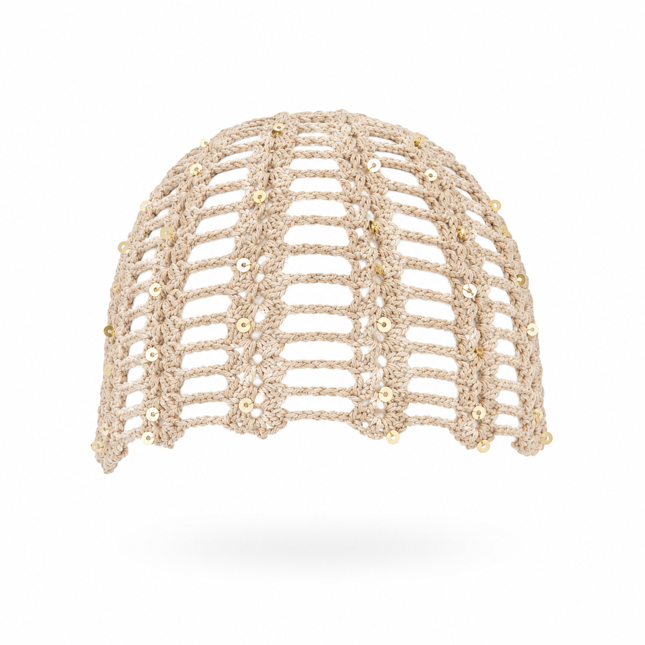 gold headpiece