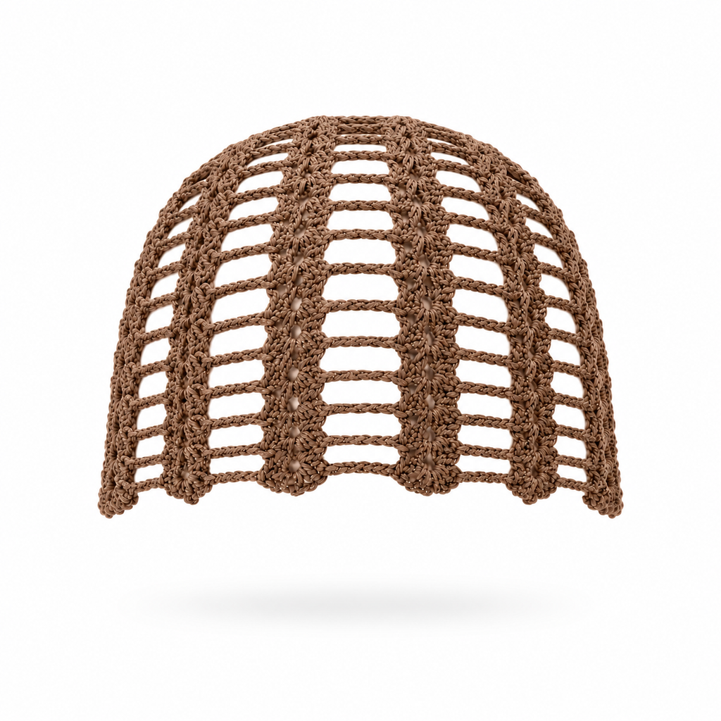 brown headpiece