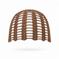 brown headpiece