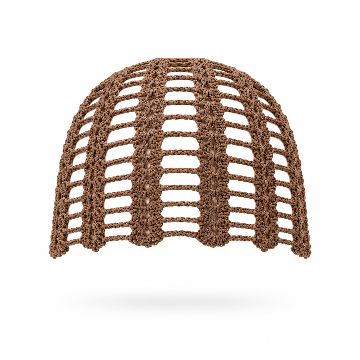 brown headpiece