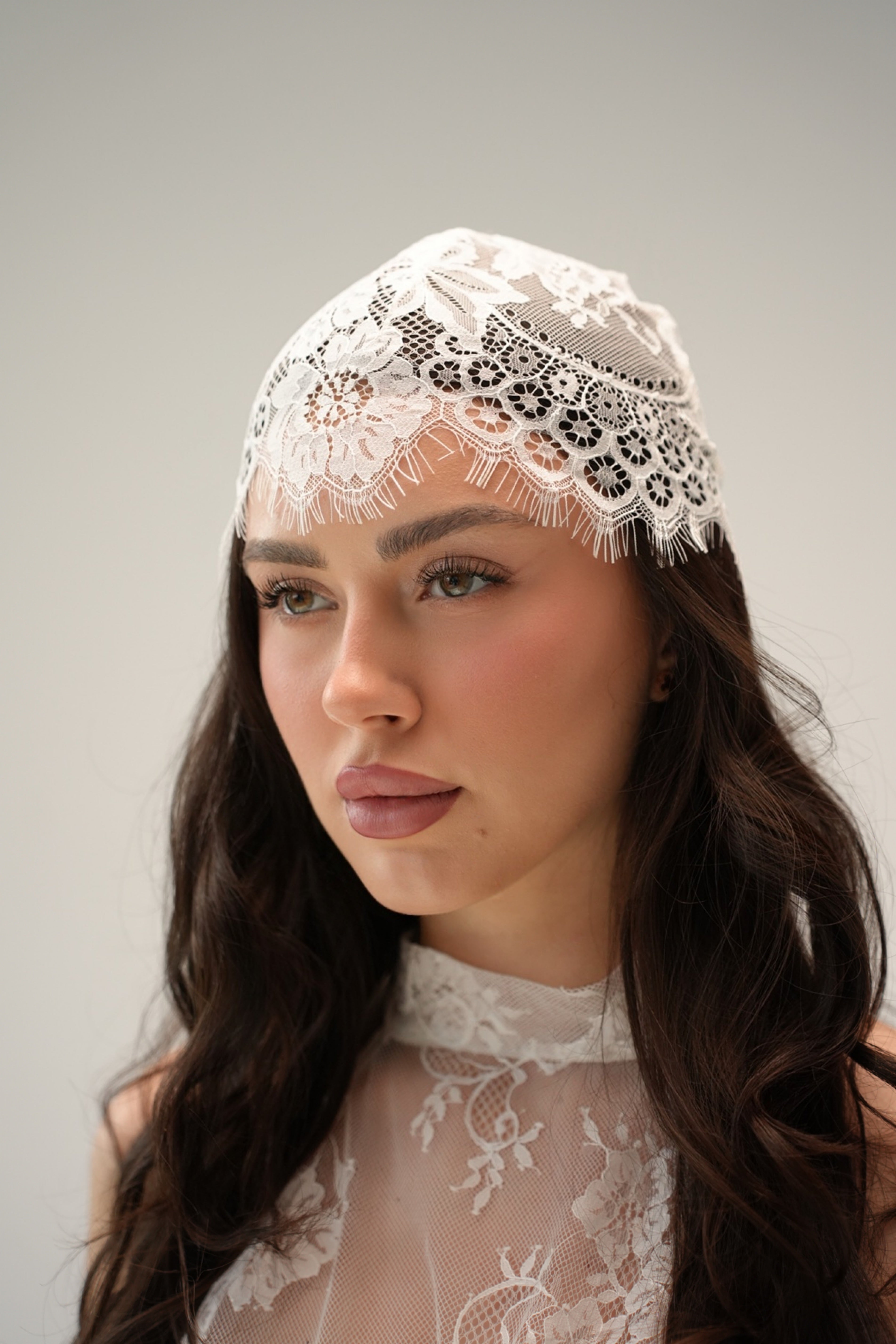 lace headpiece