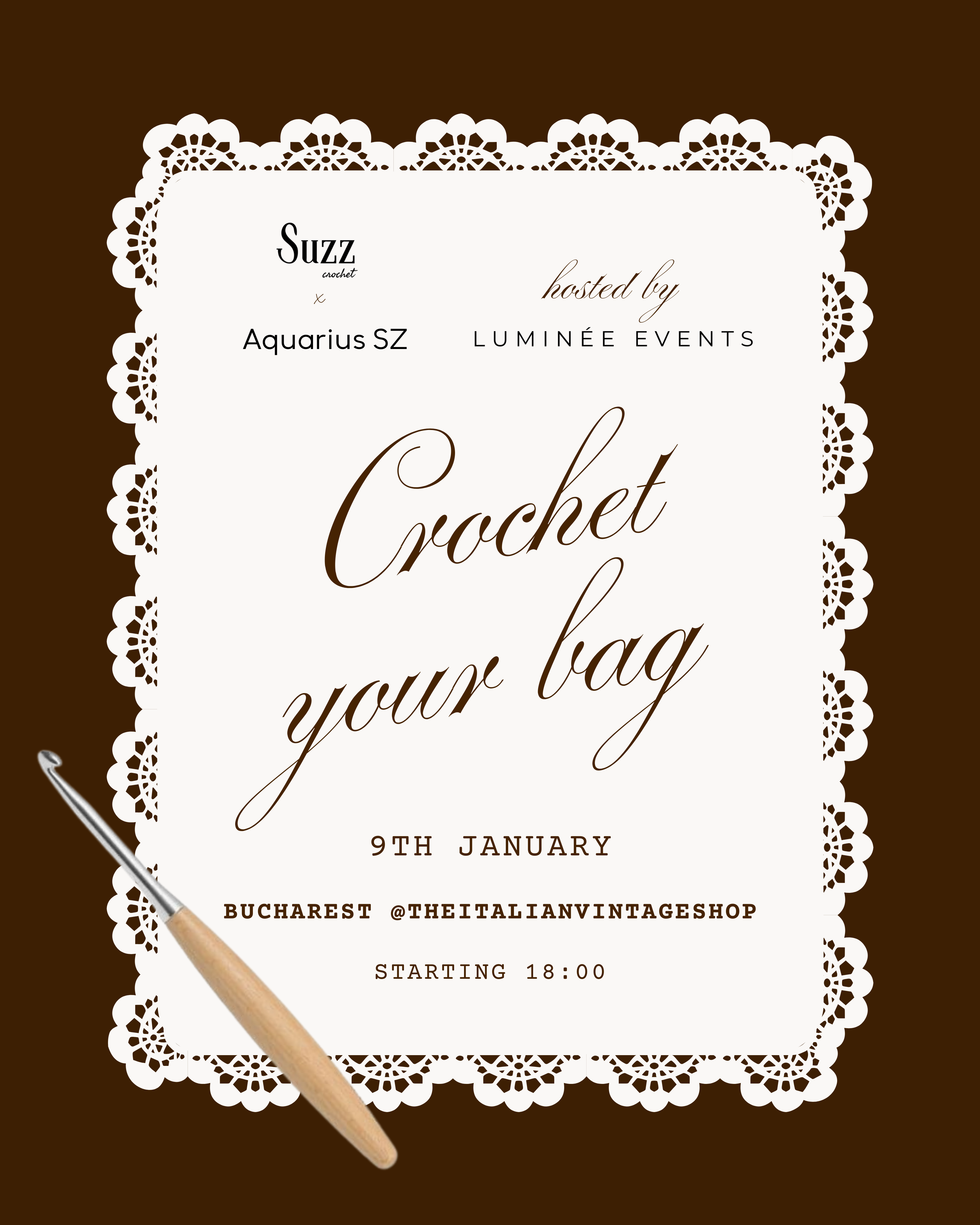 CROCHET YOUR BAG - WORKSHOP