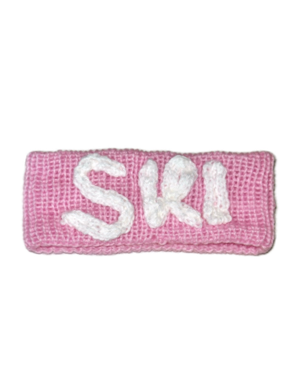 "Ski"🎿 knitted headband