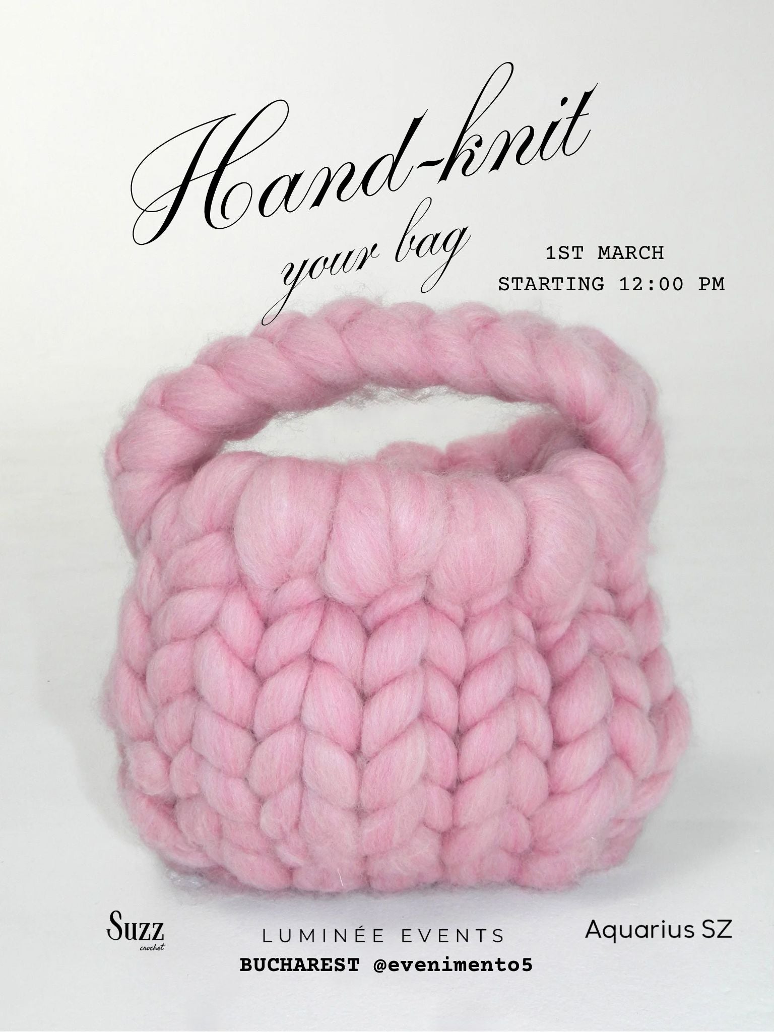 HAND-KNIT YOUR BAG WORKSHOP