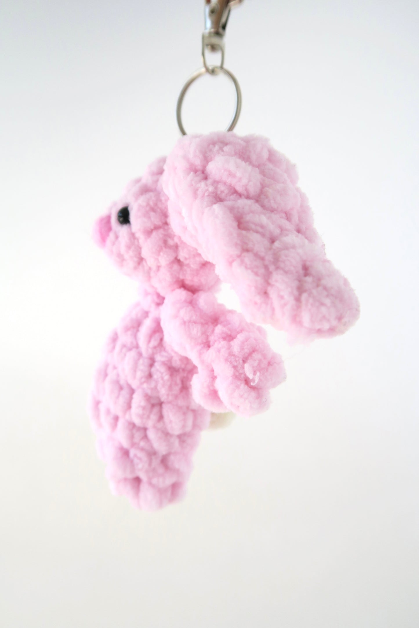 The IT Crochet Bunny Bag Charm