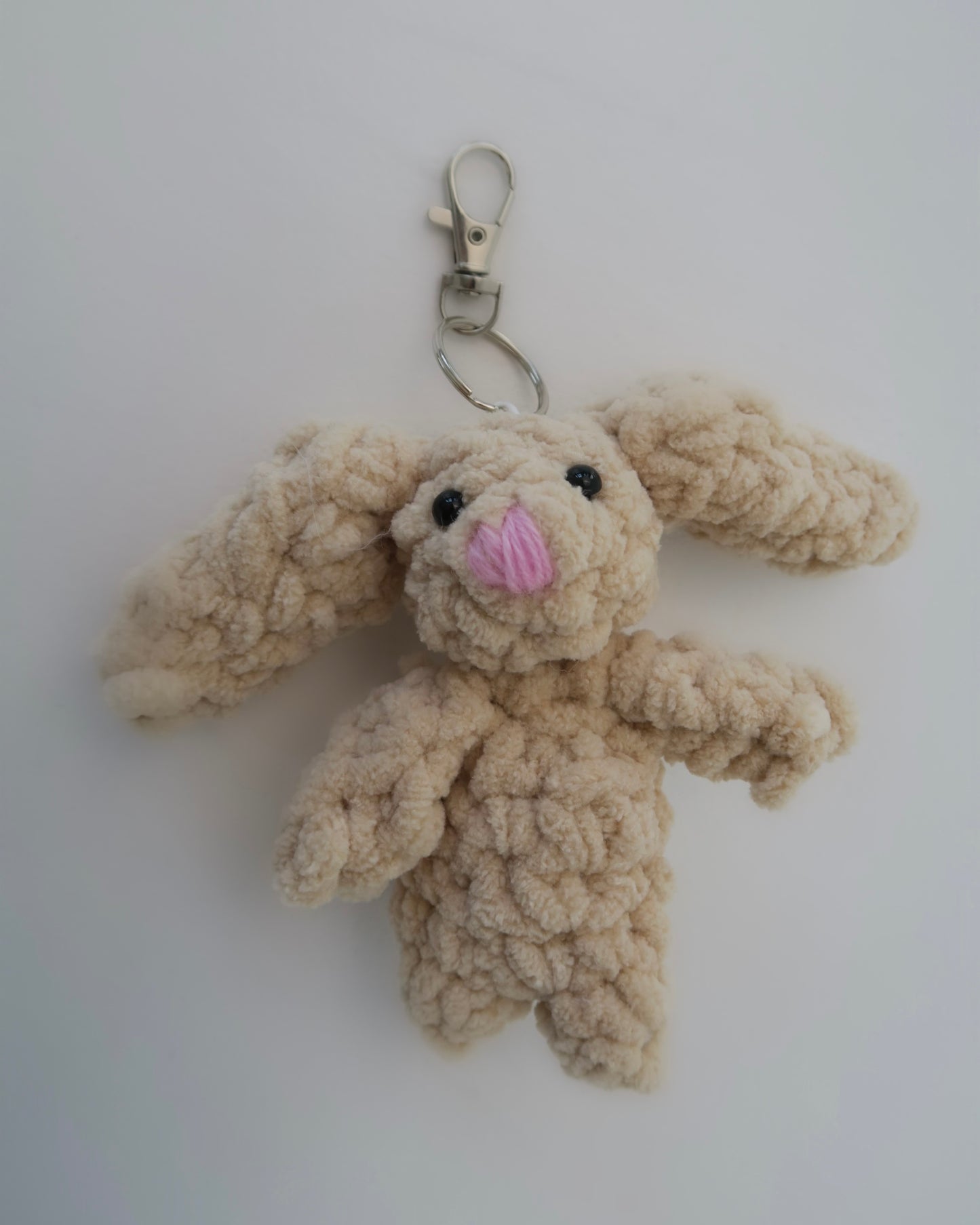 The IT Crochet Bunny Bag Charm